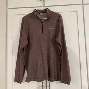 Men’s Columbia Quarter Zip Size Medium